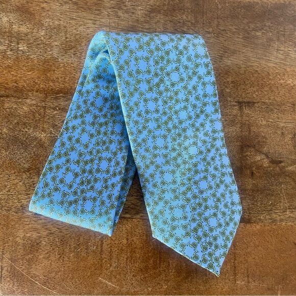 Peter Blair all silk Snail neck tie - Picture 1 of 5